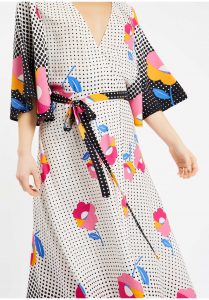 Mary Mary Quite Contrary Wrap Dress Traffic People